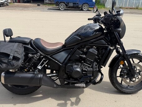 2023 Honda CMX 1100 Rebel, чёрный, 1059000 рублей, вид 3