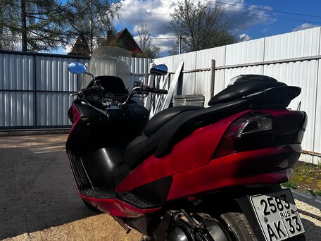2007 Suzuki Burgman (SkyWave) 400, красный, 250000 рублей, вид 4