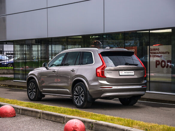 2021 Volvo XC90 II Рестайлинг 1, серый - вид 7