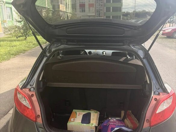 2008 Mazda 2 II (DE), серый, 460000 рублей - вид 9