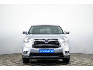 2014 Toyota Highlander III (XU50), серебристый, 2599000 рублей, вид 2