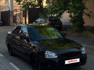 2008 Lada (ВАЗ) Priora I, чёрный, 280000 рублей, вид 1