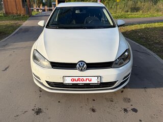 2013 Volkswagen Golf VII, белый, 1059000 рублей, вид 1
