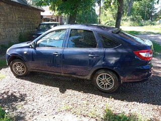 2015 Lada (ВАЗ) Granta I, синий, 250000 рублей, вид 4