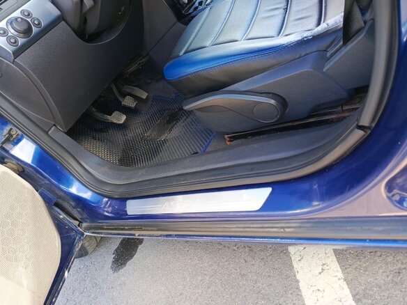2008 Opel Astra H Рестайлинг, синий, 405000 рублей - вид 15