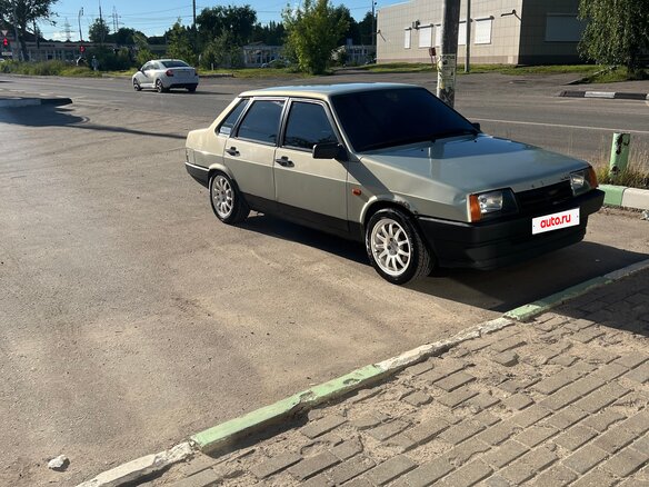 2002 Lada (ВАЗ) 21099, серый, 400000 рублей - вид 7