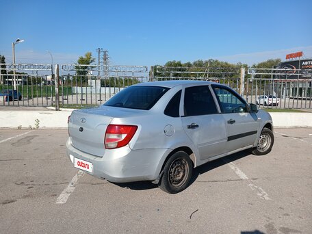 2012 Lada (ВАЗ) Granta I, серебристый, 295000 рублей, вид 3