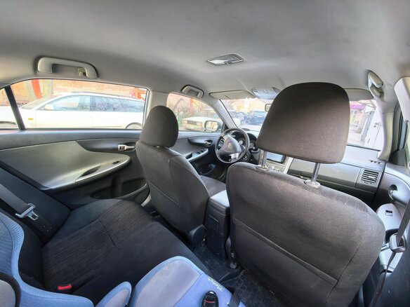 2007 Toyota Corolla AMT X (E140, E150), голубой - вид 11