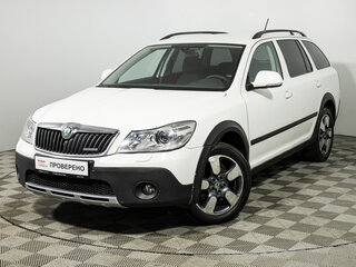 2012 Skoda Octavia Scout II (A5) Рестайлинг, белый, 899585 рублей, вид 1