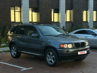 2002 BMW X5 3.0i I (E53), серый, 1800000 рублей, вид 2