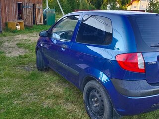 2007 Hyundai Getz I Рестайлинг, синий, 240000 рублей, вид 4