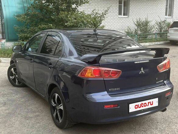 2008 Mitsubishi Lancer X, синий, 750000 рублей - вид 14