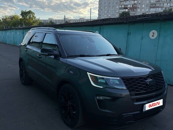 2019 Ford Explorer V Рестайлинг 2, серый, 2700000 рублей - вид 3