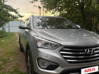 2014 Hyundai Santa Fe III, серебристый, 1800000 рублей, вид 4