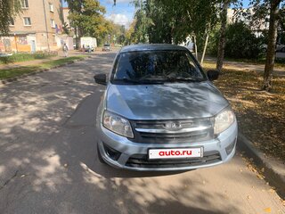 2015 Lada (ВАЗ) Granta I, голубой, 320000 рублей, вид 1