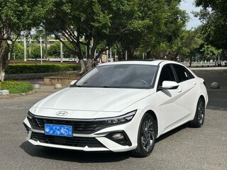 2023 Hyundai Elantra VII (CN7) Рестайлинг, белый, 1577700 рублей, вид 1