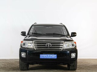 2012 Toyota Land Cruiser 200 Series Рестайлинг 1, чёрный, 3799000 рублей, вид 2