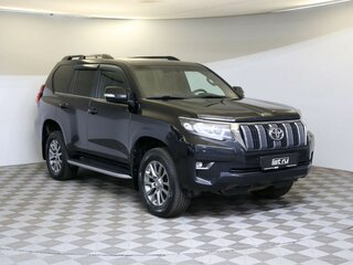 2019 Toyota Land Cruiser Prado 150 Series Рестайлинг 2, чёрный, 4599000 рублей, вид 3