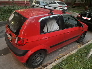2006 Hyundai Getz I Рестайлинг, красный, 465000 рублей, вид 4