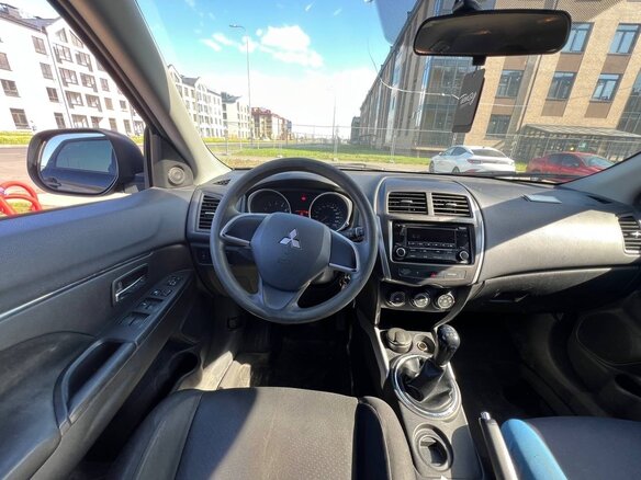 2012 Mitsubishi ASX I, чёрный, 800000 рублей - вид 4
