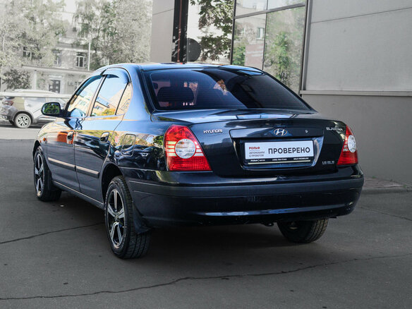 2004 Hyundai Elantra III (XD2) Рестайлинг, чёрный - вид 5