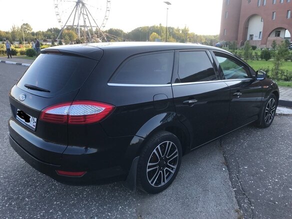 2010 Ford Mondeo IV, чёрный, 890000 рублей - вид 3