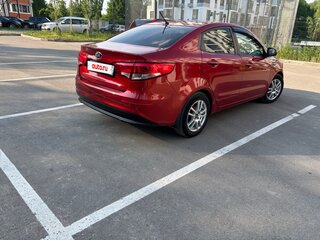 2016 Kia Rio III Рестайлинг, красный, 930000 рублей, вид 5