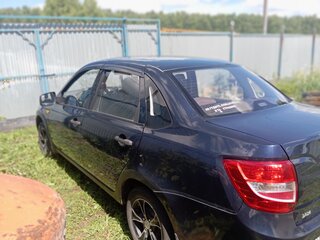 2013 Lada (ВАЗ) Granta I, синий, 425000 рублей, вид 4