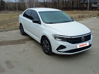 2021 Volkswagen Polo VI, белый, 1300000 рублей, вид 1