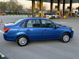 2018 Lada (ВАЗ) Granta I Рестайлинг, синий, 450000 рублей, вид 4