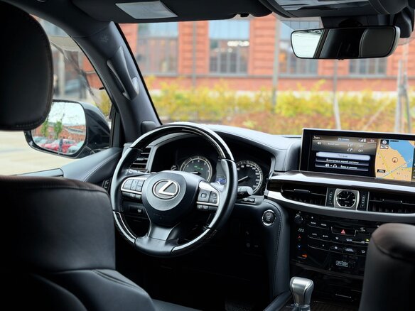 2018 Lexus LX 570 III Рестайлинг 2, синий, 7145000 рублей - вид 28