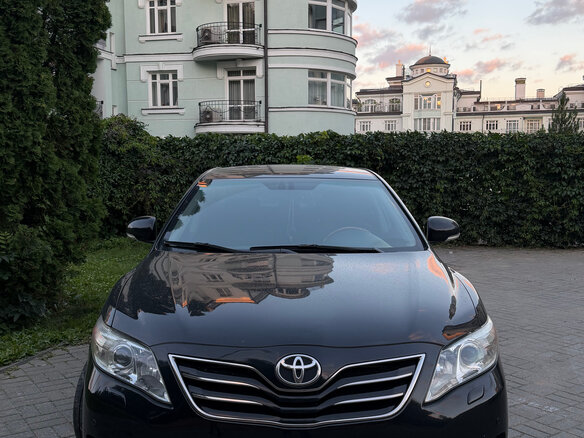 2011 Toyota Camry VI (XV40) Рестайлинг, чёрный - вид 4
