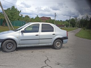 2008 Renault Logan I, серый, 160000 рублей, вид 4