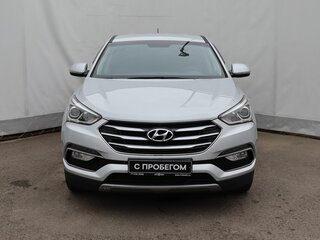2015 Hyundai Santa Fe III Рестайлинг, серебристый, 2415000 рублей, вид 2