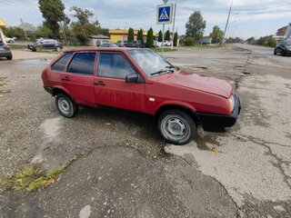 1993 Lada (ВАЗ) 21096, пурпурный, 75000 рублей, вид 3