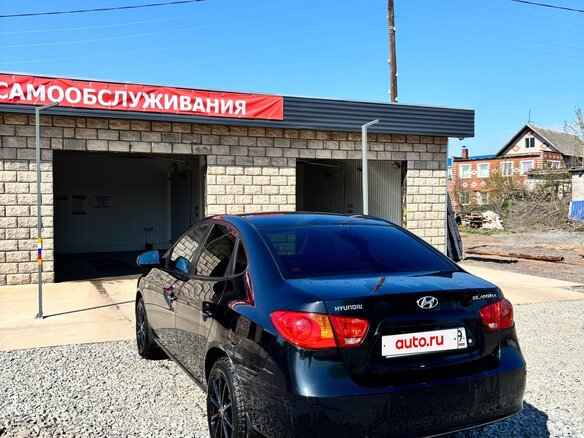 2008 Hyundai Elantra IV (HD), чёрный, 600000 рублей - вид 3