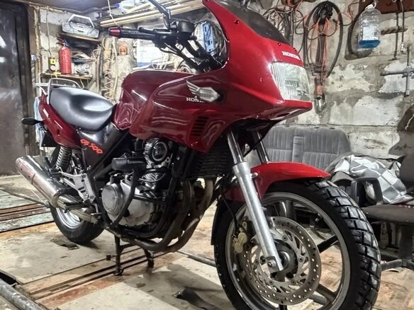 1998 Honda CB 500, красный, 227000 рублей - вид 2
