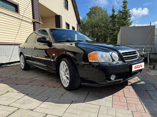 2004 Kia Magentis I Рестайлинг, чёрный, 340000 рублей, вид 2