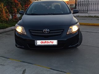 2008 Toyota Corolla AMT X (E140, E150), чёрный, 1000000 рублей, вид 3