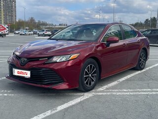 2019 Toyota Camry US Market VIII (XV70), красный, 2325000 рублей, вид 1