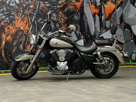 2009 Kawasaki VN1700 Vulcan, зелёный, 590000 рублей, вид 2