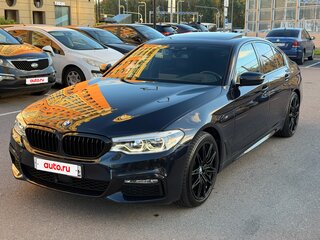 2017 BMW 5 серии 530i xDrive VII (G30/G31/G38), синий, 3890000 рублей, вид 1