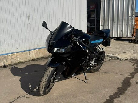 2007 Honda CBR 600RR, чёрный, 530000 рублей, вид 1