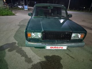 2007 Lada (ВАЗ) 2107, зелёный, 90000 рублей, вид 1