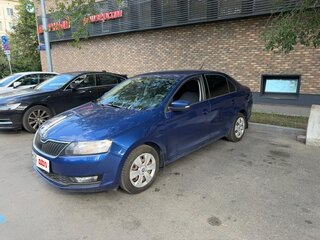 2018 Skoda Rapid I Рестайлинг, синий, 1020000 рублей, вид 1