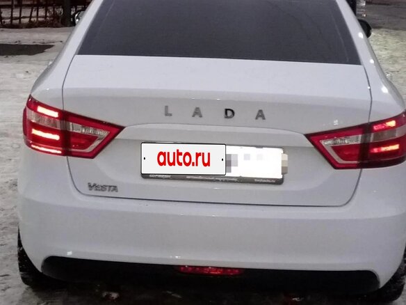 2019 Lada (ВАЗ) Vesta I, белый, 950000 рублей - вид 7