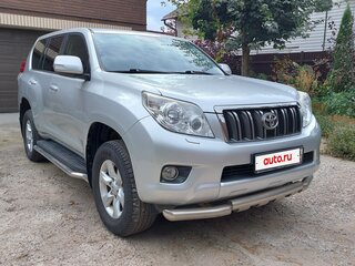 2012 Toyota Land Cruiser Prado 150 Series, серый, 3550000 рублей, вид 3