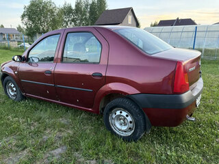 2009 Renault Logan I, красный, 290000 рублей, вид 2