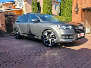 2016 Audi Q7 II (4M), серый, 5000000 рублей, вид 5