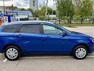 2021 Lada (ВАЗ) Vesta SW I, синий, 949900 рублей, вид 3